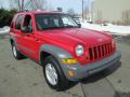 Front 3/4 View of 2005 Jeep Liberty Sport 4x4 #11
