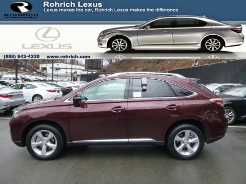 Claret Mica Lexus RX 350 AWD. Click to enlarge. Claret Mica Lexus RX 350 AWD. Click to enlarge.