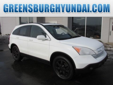 Taffeta White Honda CR-V EX-L 4WD.  Click to enlarge.