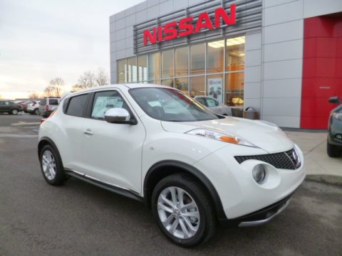Pearl White Nissan Juke SL AWD. Click to enlarge. Pearl White Nissan Juke SL AWD. Click to enlarge.