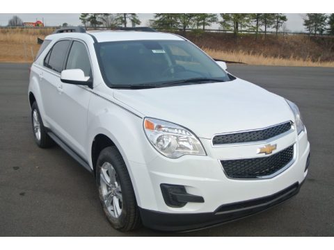 Summit White Chevrolet Equinox LT.  Click to enlarge.