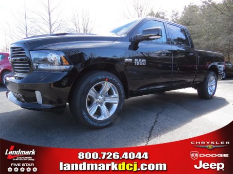 Black Ram 1500 Sport Crew Cab.  Click to enlarge.
