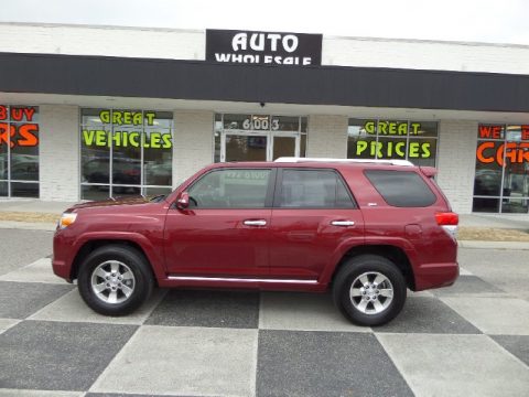 Salsa Red Pearl Toyota 4Runner SR5.  Click to enlarge.