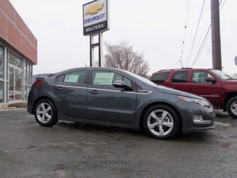 Cyber Gray Metallic Chevrolet Volt .  Click to enlarge.