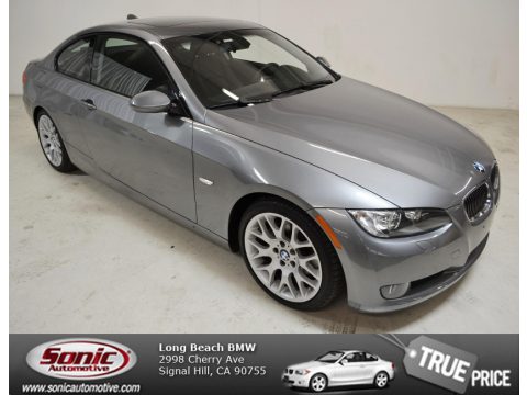 Space Grey Metallic BMW 3 Series 328i Coupe.  Click to enlarge.