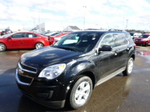 Black Chevrolet Equinox LT AWD.  Click to enlarge.