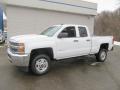 Front 3/4 View of 2015 Chevrolet Silverado 2500HD LT Double Cab 4x4 #1