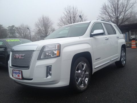 Summit White GMC Terrain Denali AWD.  Click to enlarge.