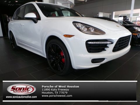 White Porsche Cayenne GTS.  Click to enlarge.