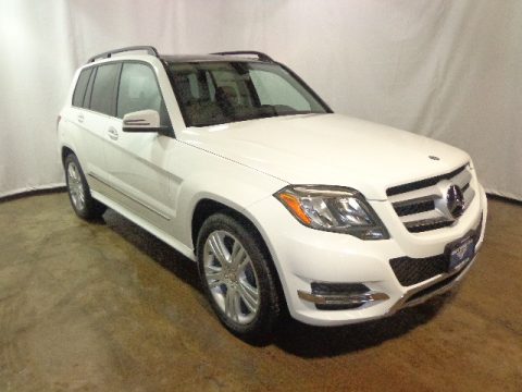 Polar White Mercedes-Benz GLK 350 4Matic.  Click to enlarge.