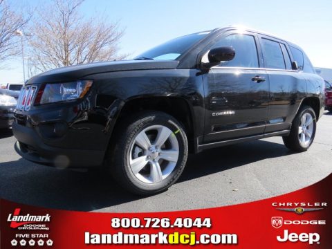 Black Jeep Compass Latitude.  Click to enlarge.