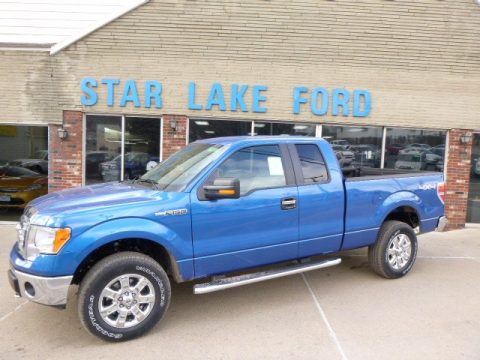 Blue Flame Ford F150 XLT SuperCab 4x4.  Click to enlarge.