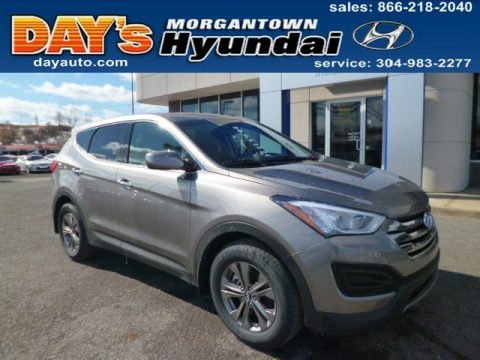 Mineral Gray Hyundai Santa Fe Sport AWD.  Click to enlarge.