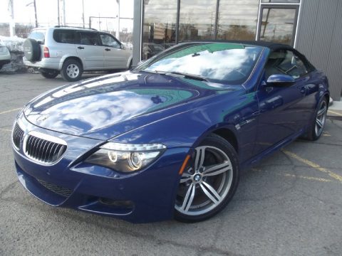 Interlagos Blue Metallic BMW M6 Convertible.  Click to enlarge.