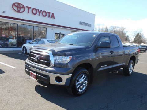 Magnetic Gray Metallic Toyota Tundra Double Cab 4x4.  Click to enlarge.