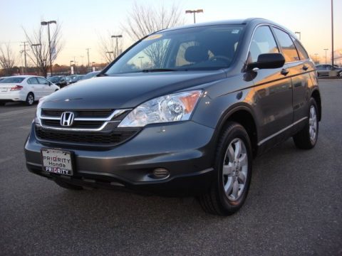 Polished Metal Metallic Honda CR-V SE 4WD.  Click to enlarge.