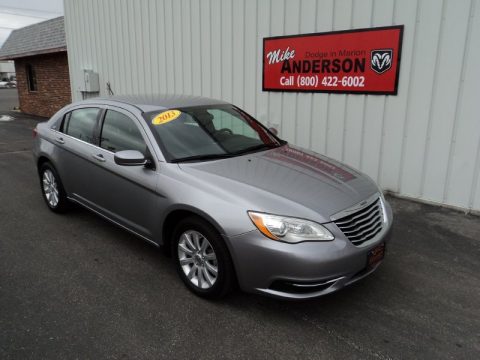 Billet Silver Metallic Chrysler 200 Touring Sedan.  Click to enlarge.