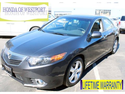 Graphite Luster Pearl Acura TSX Sedan.  Click to enlarge.