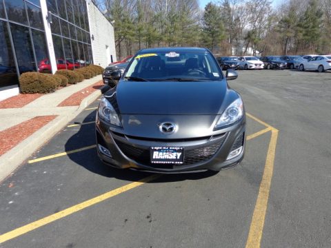 Graphite Mica Mazda MAZDA3 s Grand Touring 4 Door.  Click to enlarge.