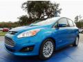 Front 3/4 View of 2014 Ford C-Max Hybrid SEL #1