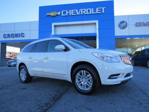 White Opal Buick Enclave Convenience.  Click to enlarge.