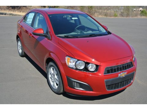 Crystal Red Tintcoat Chevrolet Sonic LT Sedan. Click to enlarge. Crystal Red Tintcoat Chevrolet Sonic LT Sedan. Click to enlarge.