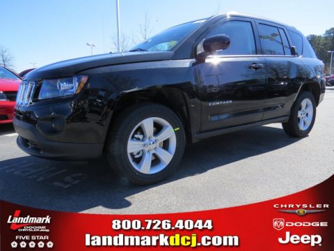 Black Jeep Compass Latitude.  Click to enlarge.