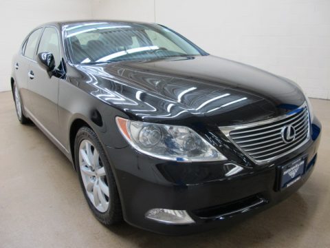 Obsidian Black Lexus LS 460.  Click to enlarge.