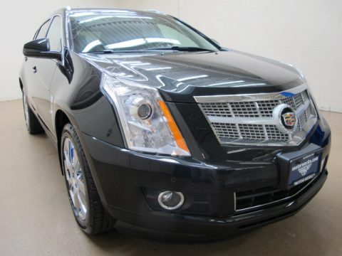 Black Ice Metallic Cadillac SRX Premium AWD.  Click to enlarge.