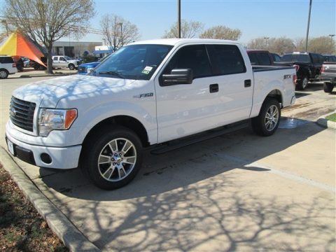 Oxford White Ford F150 STX SuperCrew.  Click to enlarge.