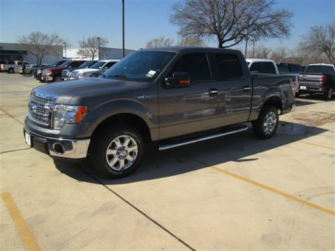 Sterling Grey Ford F150 XLT SuperCrew.  Click to enlarge.