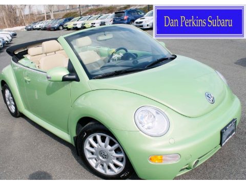 Cyber Green Metallic Volkswagen New Beetle GLS Convertible. Click to enlarge. Cyber Green Metallic Volkswagen New Beetle GLS Convertible. Click to enlarge.