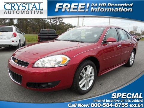 Crystal Red Tintcoat Chevrolet Impala Limited LTZ.  Click to enlarge.