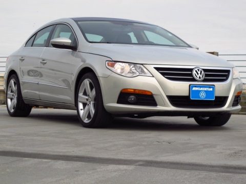 White Gold Metallic Volkswagen CC Lux Plus.  Click to enlarge.