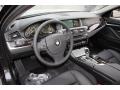  2014 BMW 5 Series Black Interior #10