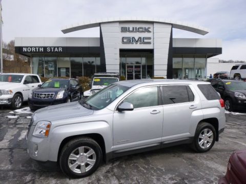 Quicksilver Metallic GMC Terrain SLE AWD.  Click to enlarge.