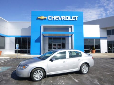 Silver Ice Metallic Chevrolet Cobalt LT Sedan.  Click to enlarge.
