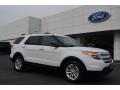 Front 3/4 View of 2014 Ford Explorer XLT #1