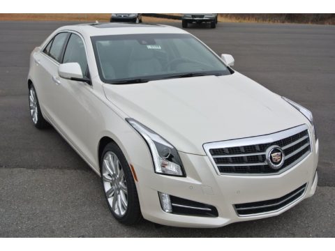 White Diamond Tricoat Cadillac ATS 3.6L.  Click to enlarge.