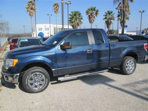 Blue Jeans Ford F150 XLT SuperCab.  Click to enlarge.