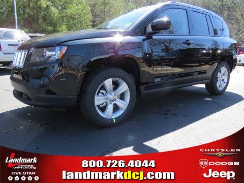 Black Jeep Compass Latitude.  Click to enlarge.