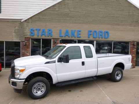 Oxford White Ford F250 Super Duty XL SuperCab 4x4.  Click to enlarge.