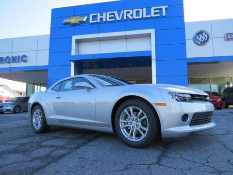 Silver Ice Metallic Chevrolet Camaro LS Coupe.  Click to enlarge.