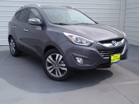 Shadow Gray Hyundai Tucson Limited.  Click to enlarge.