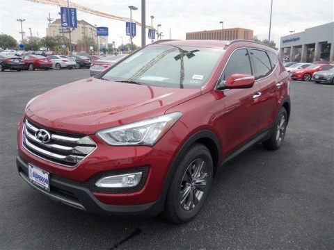 Serrano Red Hyundai Santa Fe Sport FWD. Click to enlarge. Serrano Red Hyundai Santa Fe Sport FWD. Click to enlarge.