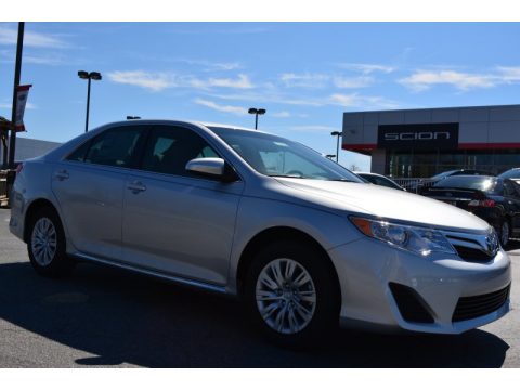 Classic Silver Metallic Toyota Camry LE.  Click to enlarge.