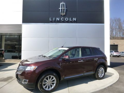 Cinnamon Metallic Lincoln MKX AWD.  Click to enlarge.