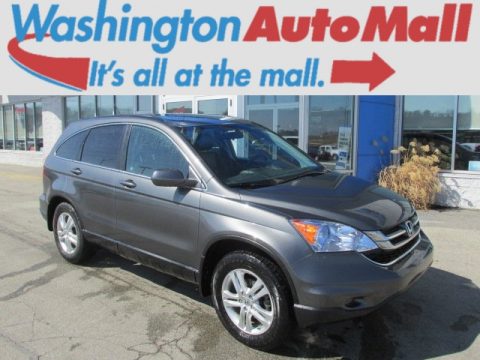 Polished Metal Metallic Honda CR-V EX-L 4WD.  Click to enlarge.