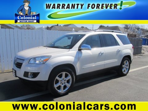 Cream White Saturn Outlook XR.  Click to enlarge.