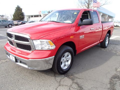 Flame Red Ram 1500 SLT Quad Cab 4x4.  Click to enlarge.